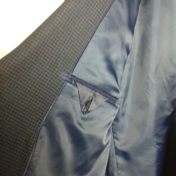 Chaps  Mens Sport Coat Blazer Suit Jacket Blue size 44R - Picture 5 of 7